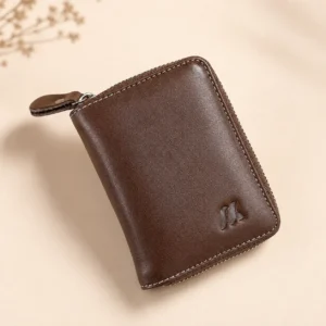 Mini Card Holder - Chocolate Color