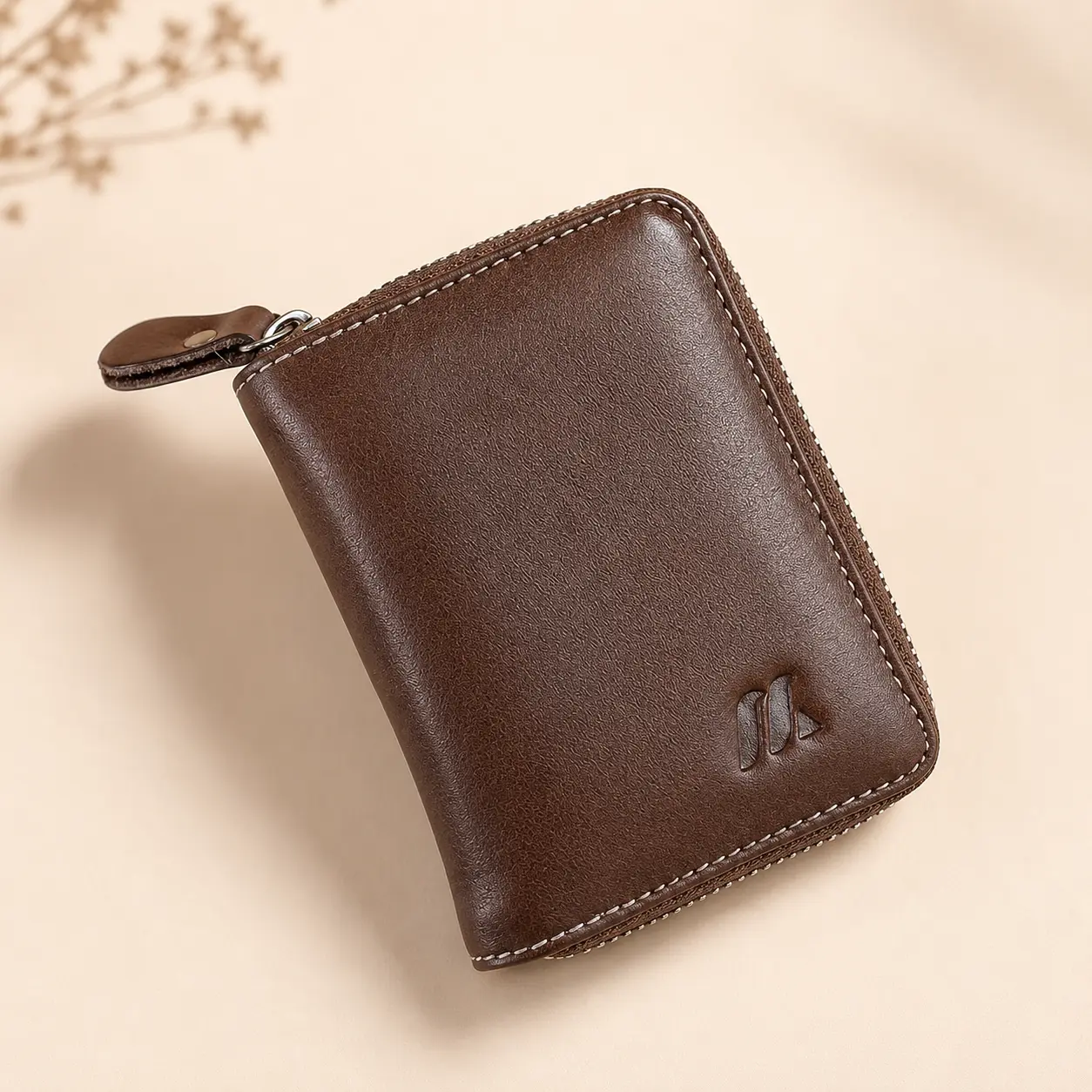 Premium Leather Wallet Chocolate